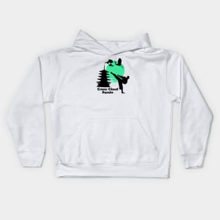 Crane Cloud Karate Kids Hoodie